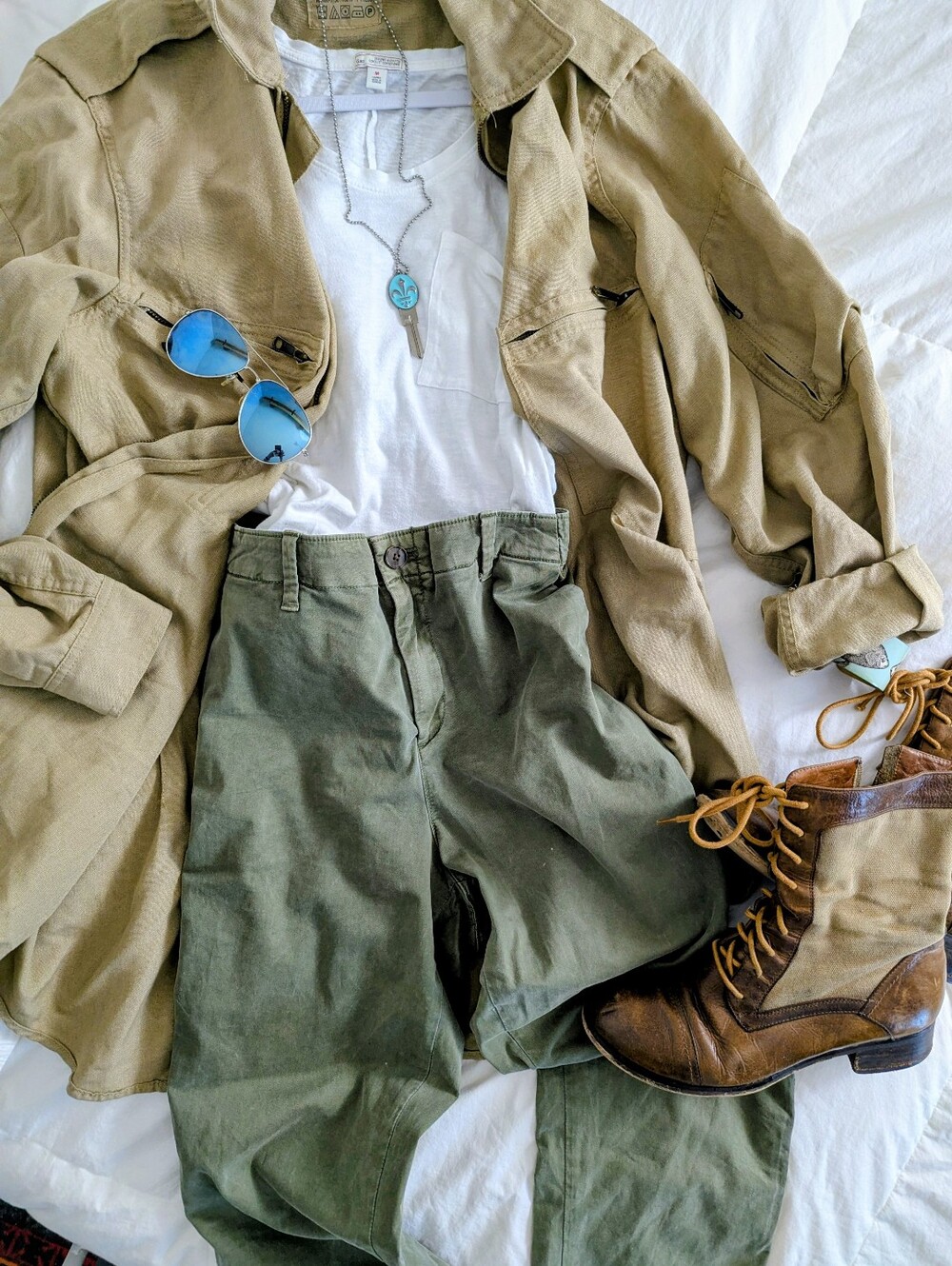 XL Vintage Desert Tactical Safari Aramid Utility Overshirt
